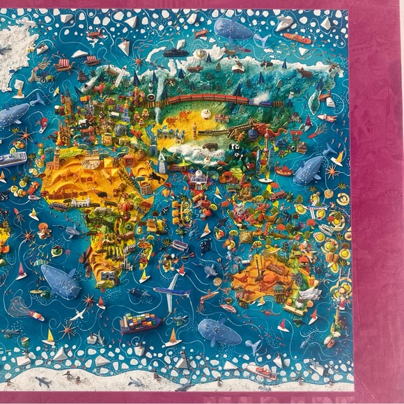 HEYE Miniature World 2000 Piece Puzzle and Poster Art No. 29983 - Picture 7 of 8